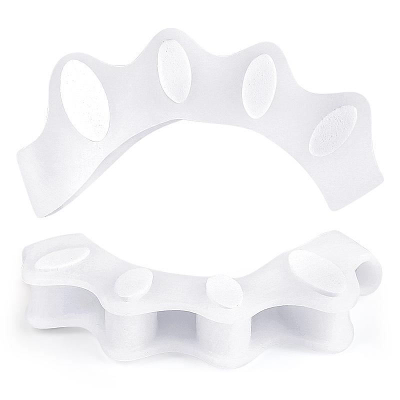 

1 Pairs Silicone Toe Separator Correcting Bunions & Restoring Toes Toe Spreaders Toe Straightener for Overlapping Toes Foot Care