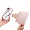 For iPhone 13 Case Compatible with MagSafe Detachable Leather Phone Cover with Lens Film