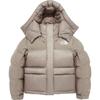 Down Coats Women's Light Umber NJ1DQ83B