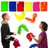 Colorful Square Juggling Scarves Magic Props for Kids Dance Party DIY Accessories