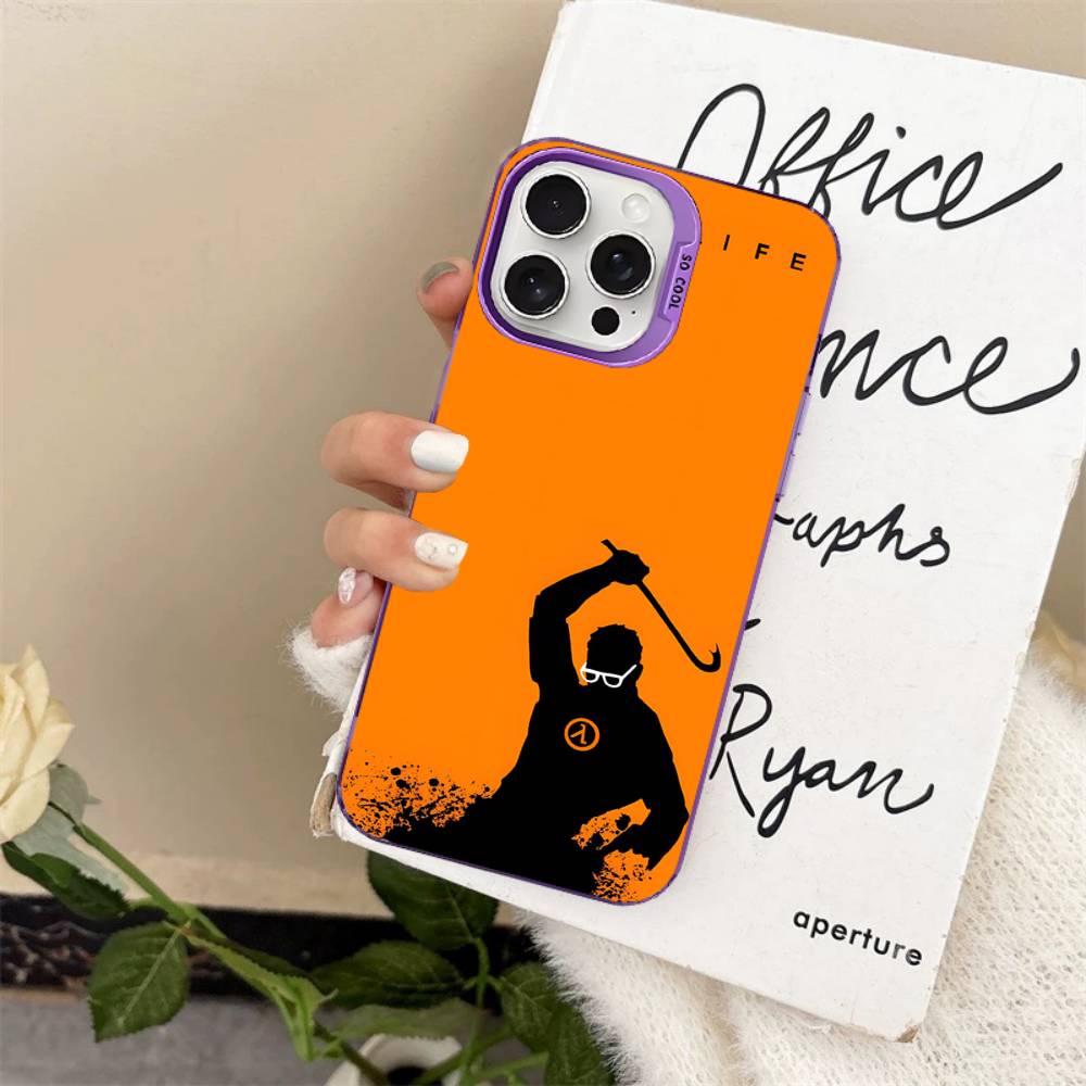 

Game Half Life Phone Cases For iPhone 17 16e 15 14 13 12 11 Plus Pro Max ProMax Colorful Covers iPhone 15pro max