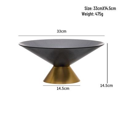 Zhaoran Luxury High-Legged Draining Fruit Basket