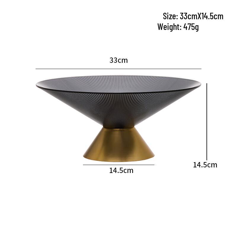 Zhaoran Luxury High-Legged Draining Fruit Basket