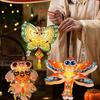 Butterfly Children's Hand-held Lanterns Paper Luminous Lantern  Mid-Autumn Festival