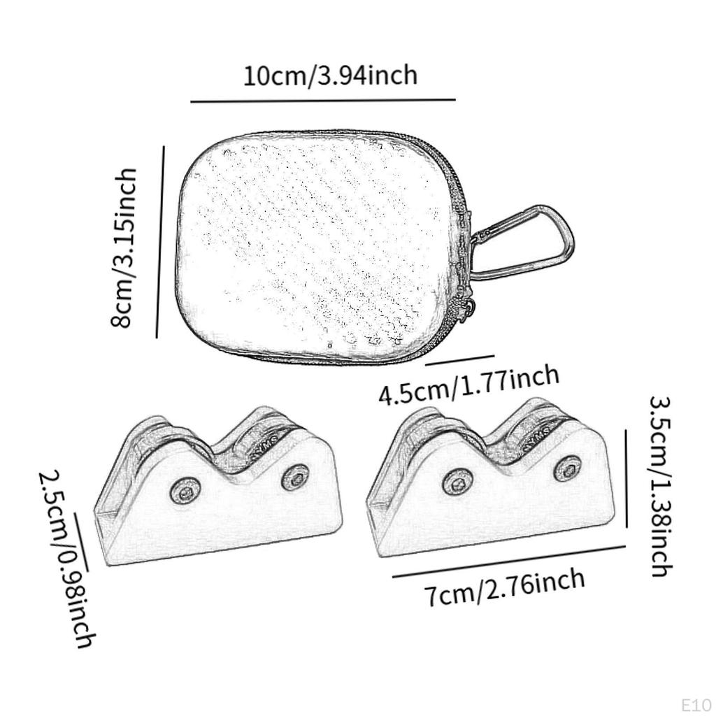 2 Pieces Billiard Cue Straightness Checker Checking Tools Aluminum Alloy Billiards Accessories Pool