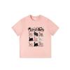 Summer New Niche Cartoon Fun Kitten Printing Design Sense Short Sleeve T-Shirt Women's Casual Loose Versatile Top
