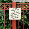 1pc Vintage Aluminum Metal Sign, Outdoor Decorative Wall Plaque, Take Care of Yourself, Let Them Judge, Gossip and Misunderstand You, Continue To