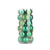 Christmas Tree Hanging Ball Ornaments - Electroplated & Colored Balls for Mall or Bar Ceiling Decoration, Large Bucket Set