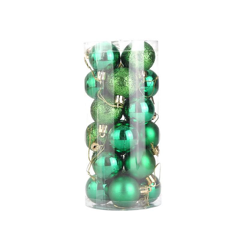 Christmas Tree Hanging Ball Ornaments - Electroplated & Colored Balls for Mall or Bar Ceiling Decoration, Large Bucket Set