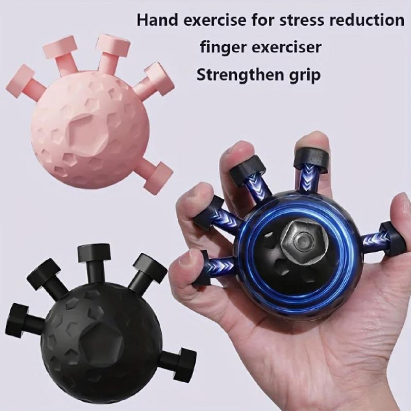 Finger Strengthener Finger Exerciser for Forearm Hand Strengthener Hand Grip Workout Equipment Finger Exerciser Ball
