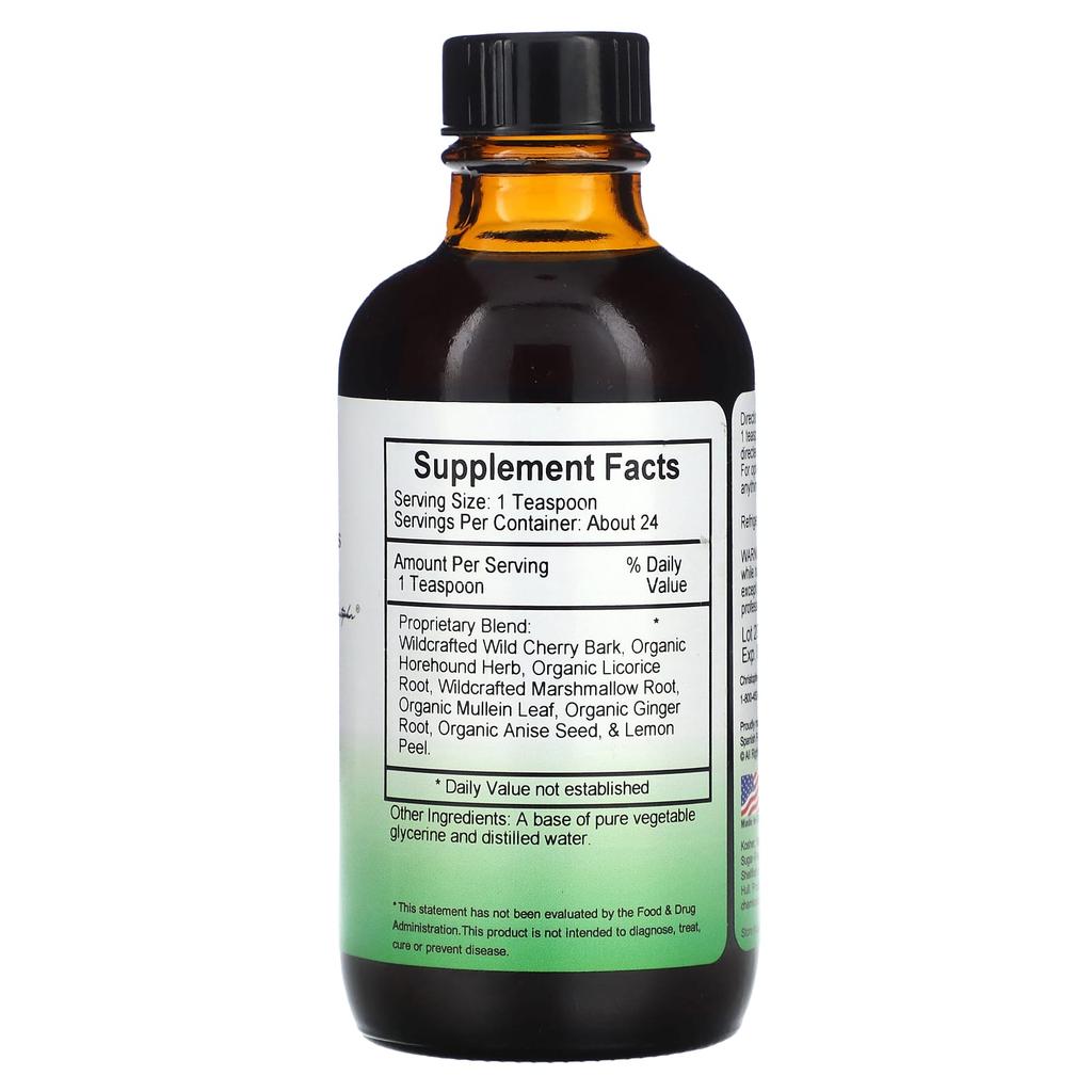 Christopher's Original Formulas Herbal Throat Syrup, 118 Ml (4 Fl Oz)