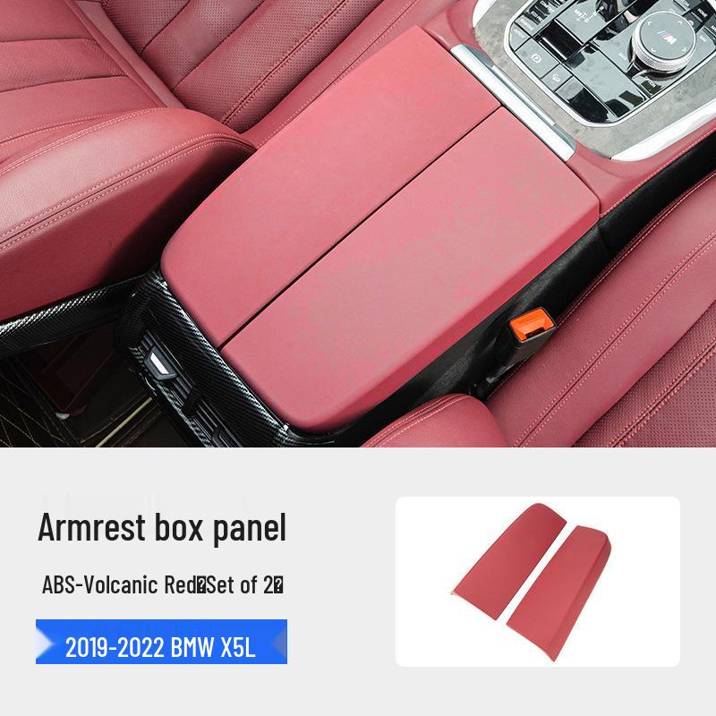 Накладка на подлокотник центральной консоли BMW для серий 3, 5, X3, X4, iX3/i3, X5, X6, X7 - Кожаный защитный чехол
