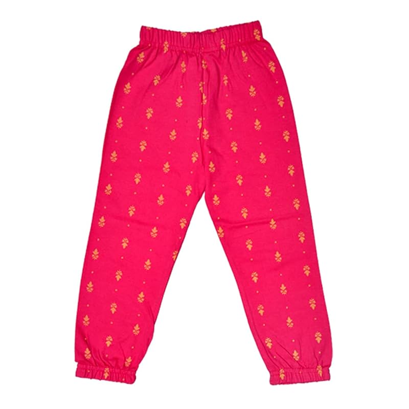 T2F Girl s Regular Track Pants (GLSTRK02_Multicolor 1_2 3 Years) 2-3 Y