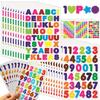 10 Sheets Diary Graffiti Stickers Student Notebook Decoration Heart Number Letter Dot Sticker Scrapbook Albums Self-adhesive