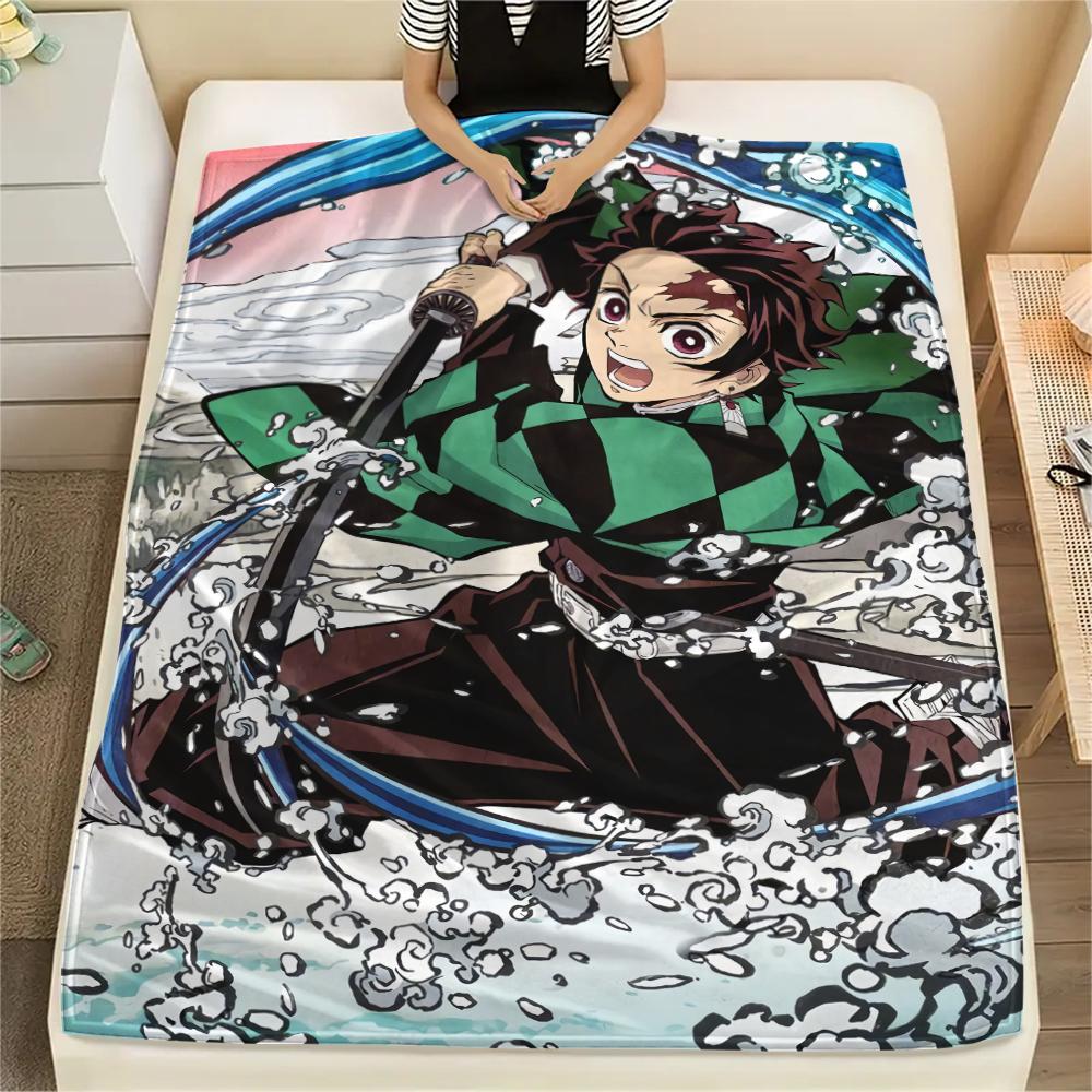 Demon Slayer Main Quest Blanket, Soft Throw for Bedroom Decor, Perfect Gift for Anime Fans.chl