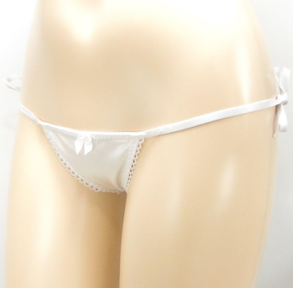 Remote Rotor Pocket Shorts Jumping Pants String Panties Sexy Lingerie Micro Bikini Ultra Small Extreme Underwear T45RS White F [Cat Select] T-Back