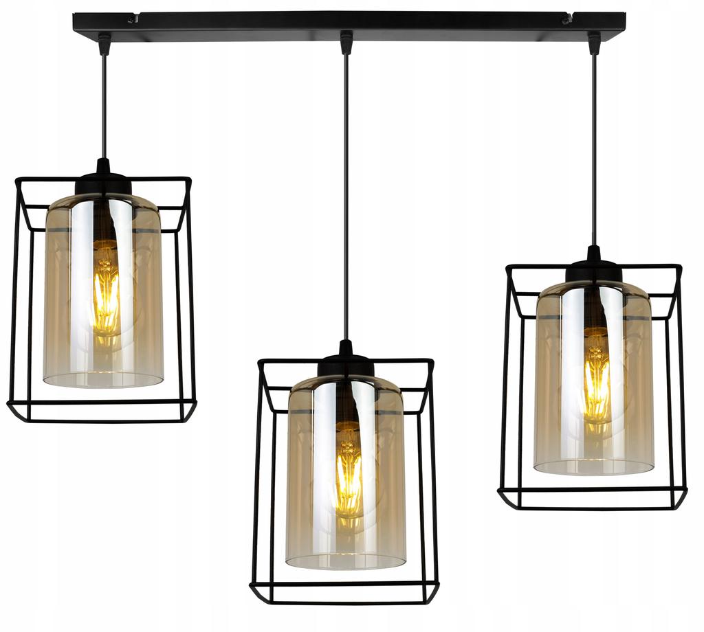 MODERN ELEGANT HANGING LAMP GLASS SHADE