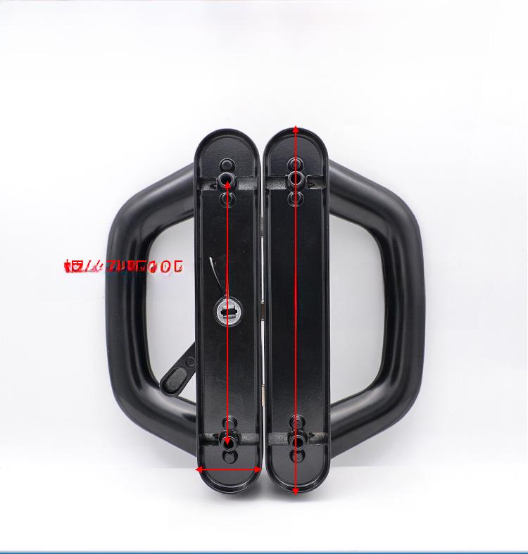 Double-sided Hook Lock for Sliding Aluminum Glass Doors