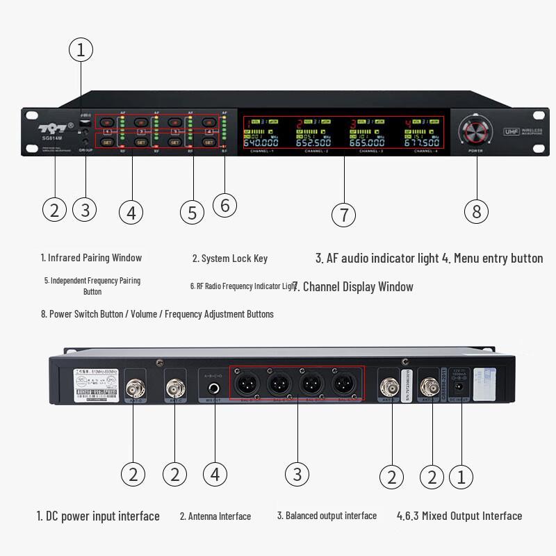 797audio Wireless Gooseneck Conference Microphone (CN Version)