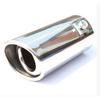 Exhaust Muffler Pipe 51mm Inlet Diameter Stainless Steel Slanting Round Exhaust Muffler Pipe Modified Tail Throat A2X