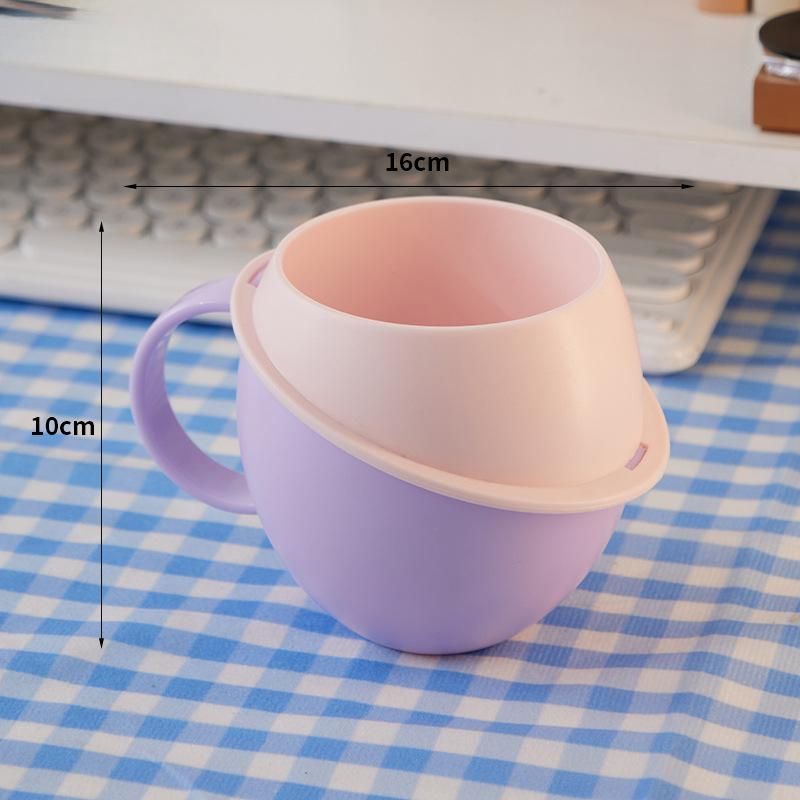 Detachable Mouthwash CupCute Planet Brushing CupLarge-capacity Household Toiletry Water Cup