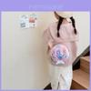 Adorable Cartoon Character Shoulder Bag For Girls With Unicorn Mermaid Cat Designs