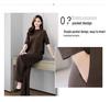 Autumn 2025 Women's Chic Slim Skirt and Pants Two-Piece Suit