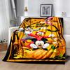 Halloween Disney Friends Blanket Cozy Blanket Versatile Accessory Suitable for Gifting Relatives and Friends Y14