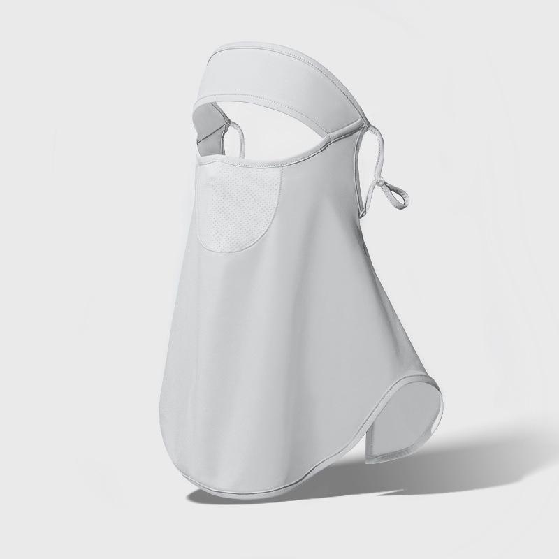 Blush Eye Corner 3D Sunscreen Mask: Breathable, UV-Protective Nylon Ice Silk for Summer Women