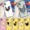 Chubby Chicken For Oppo A74 A94 A54 A80 A78 A98 A40 A60 A18 A38 A58 A15 A17 A77 A57S A16 A76 A96 Phone Case