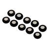 10 Pcs. Black Sponge Wheels Wheel Spare Part For RC ,