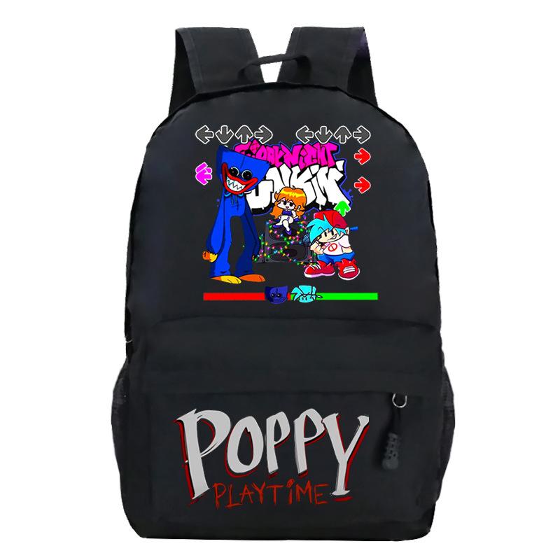 

Мерч гри Poppy Playtime, мультяшний принт, повсякденний шкільний рюкзак, рюкзак для нового студента 30*12*42cm