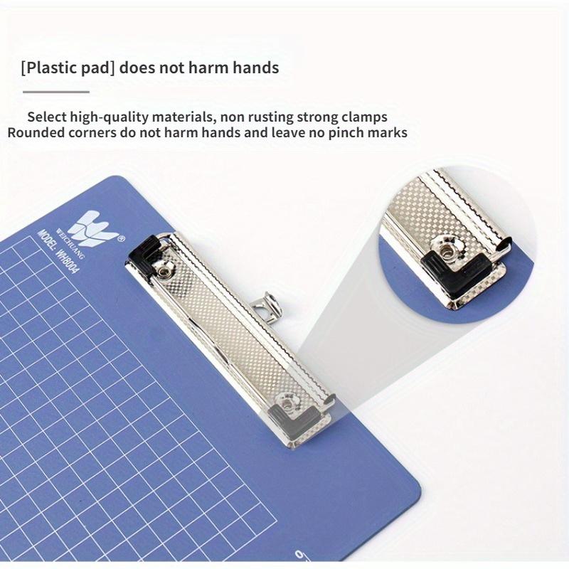 5Pcs Writing Board, A4/A5/A6 Folder, Clipboard, Test Paper, Organizer, Plastic Menu Bill Folder Office Stationery