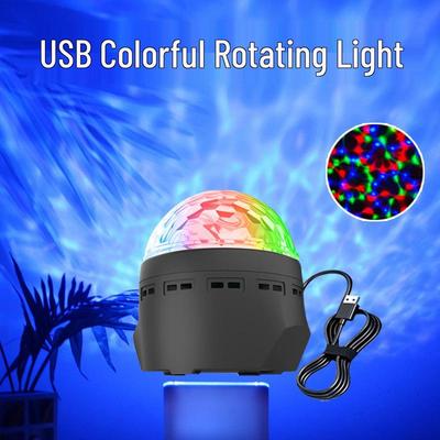 Aurora Starry Sky Projection Lamp: Romantic Bedside Night Light with Colorful Atmosphere A105.