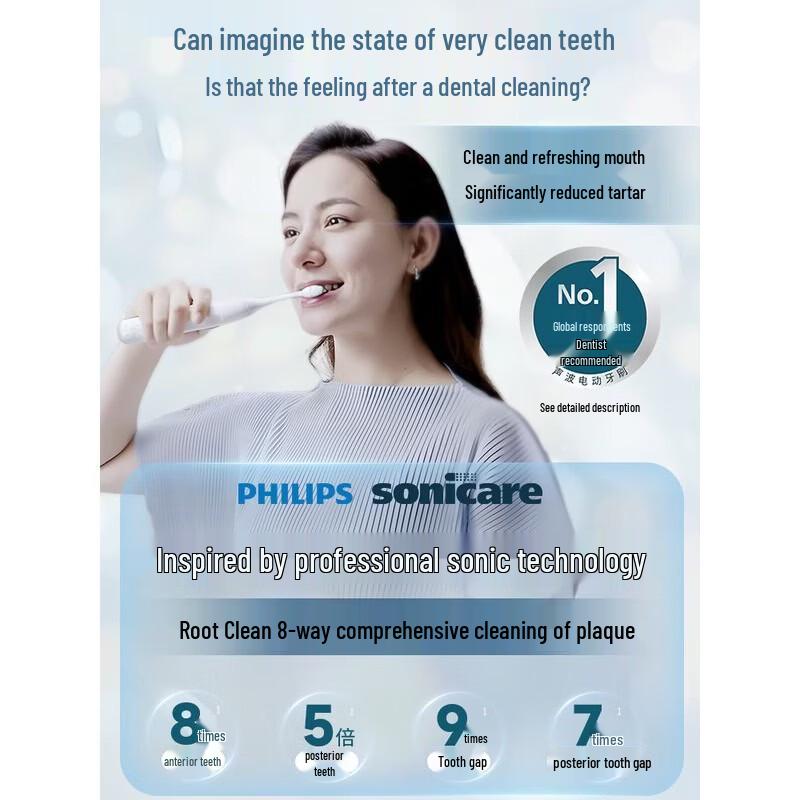 Philips Sonic Electric Toothbrush DiamondClean 3 Series CN Plug (adapter Included)