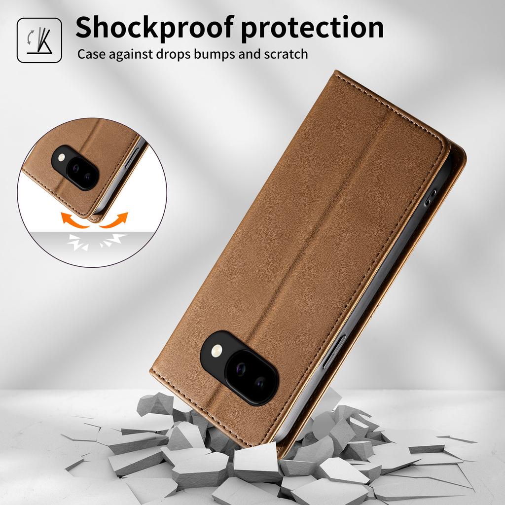 Business Luxus Starke Magnetische Handyhülle Für Google Pixel 10 Pro XL 9A 9 8 8A 7A 7 6A RFID Ständer Klappbuch Tasche Hülle