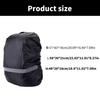 Water Resistant Backpack Rain Cover Backpack Cover with Reflective Strap Stay Dry for Hiking Camping Hunting Outdoor
