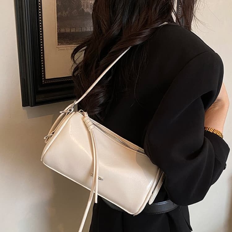 Cylinder baguette small bag shoulder underarm women's bag