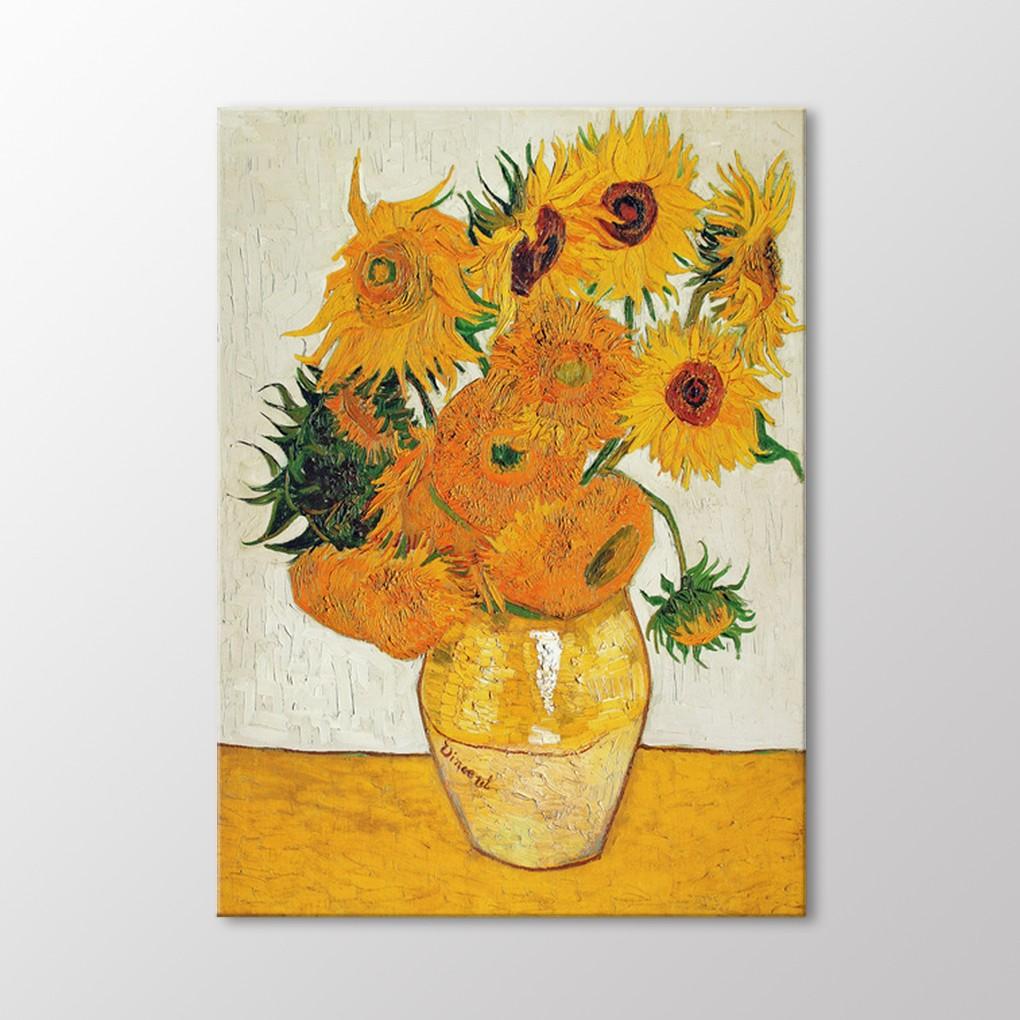 

Ваза с двенадцатью подсолнухами, 1888 г. Живопись