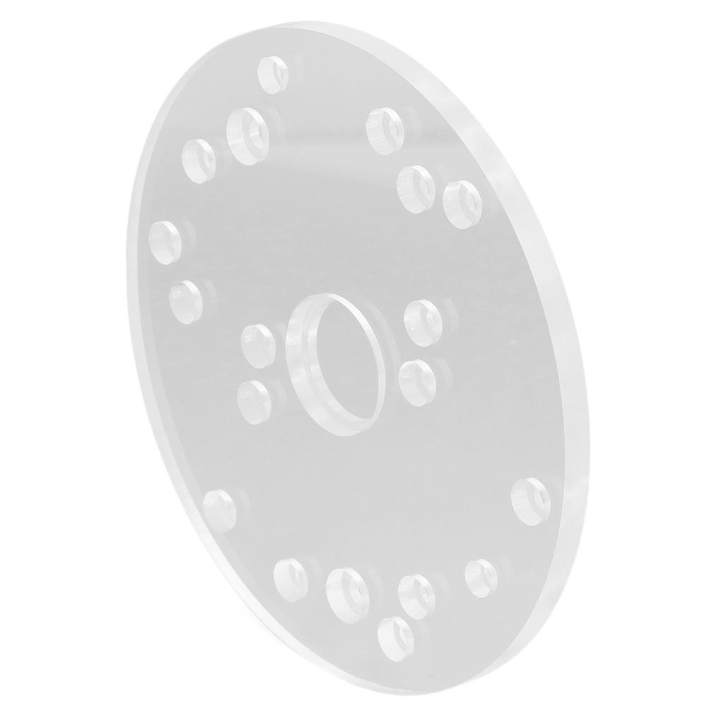 Universal Router Plate Kit Acrylic Baseplate for Bosch 6 12in with Centering Pin