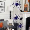 Halloween Spider Decorations Light Up Giant Spider Glowing Black Spider For Indoor Outdoor Decorations Halloween Party Yard