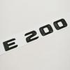 3D ABS Car Letters Rear Trunk Badge Logo E200 E260 Sticker Emblem For Mercedes Benz E Class E200 E260 W213 Auto Tail Accessories AU0