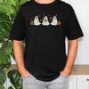 Cute Ghost Dog T-Shirt Halloween Spooky Puppy Graphic Tee Unisex T-Shirt