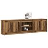 TV Units 2 Pcs Brown 180 X 34 X 50 Cm Particleboard