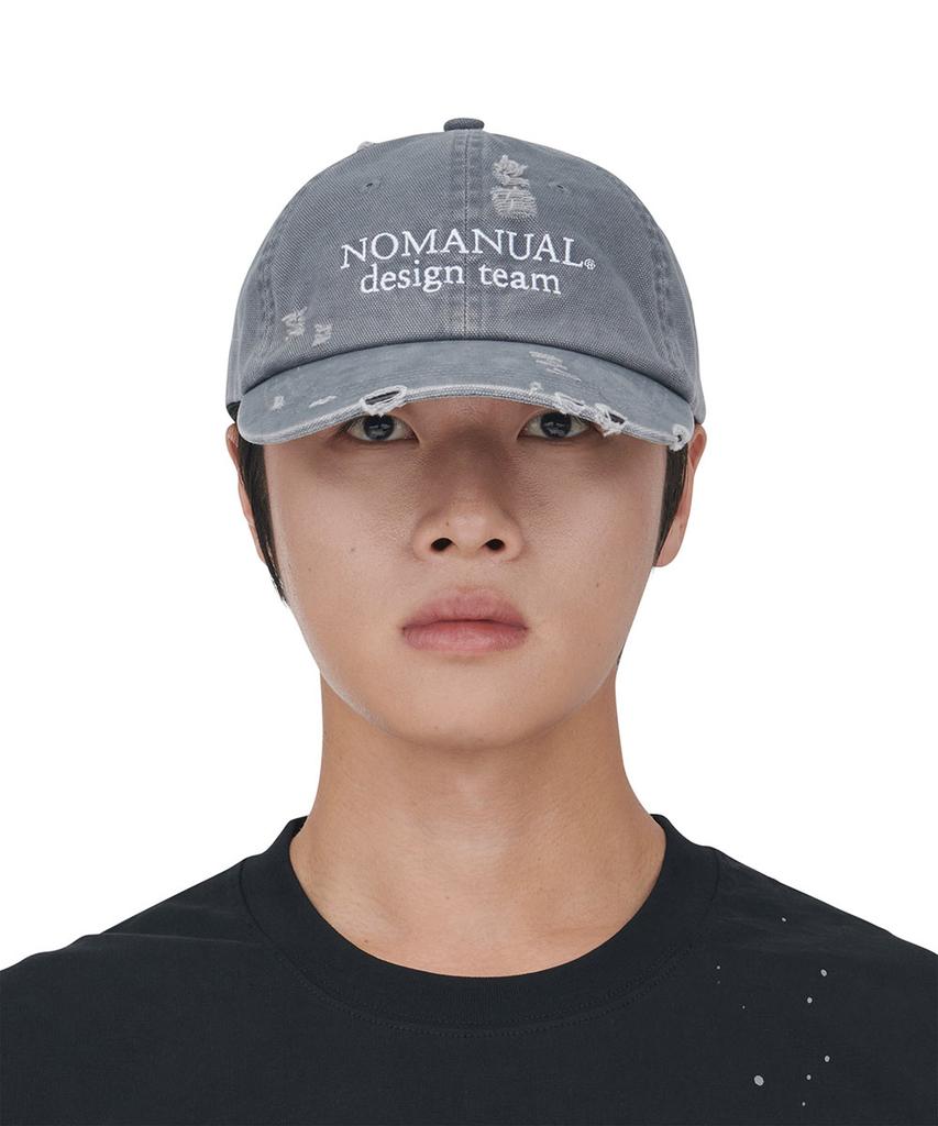 Nomaenyueol D.T Ball Cap 261 - Washed Gray