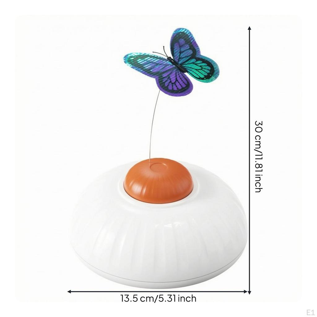 Interactive Cat Toy with Butterfly | ThreeMode Functional Design, Electronic Toy, for Apartments