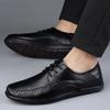 85 Men'S And Women'S Shoes Handmade Flat-Soled Leather Shoes Spring Low-Top First-Layer Cowhide Surface Business Casual Shoes Single Shoes
