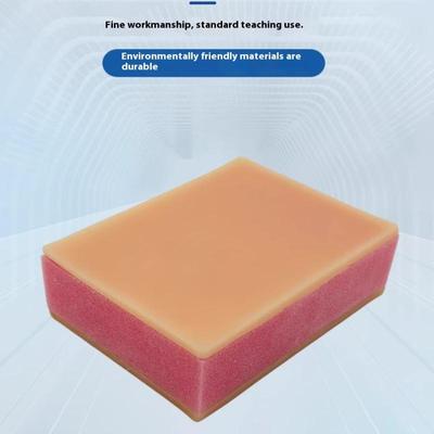 Injection Training Pad Surgical Suture Surgical Puncture Training Silicone Skin Model For Surgery Simulation Injection Practice