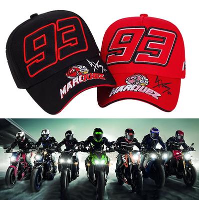 2025 New Letter Marquez 93 Logo Baseball Caps Unisex Frauen Outdoor Sport Stickerei Motorrad Hüte Sonnenschutz Geschenk