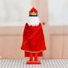 Christmas Nutcrackers Ornament Wooden Nutcrackers Christmas Decorations Figures Puppet Home Decors for Christmas Desktop 55KF